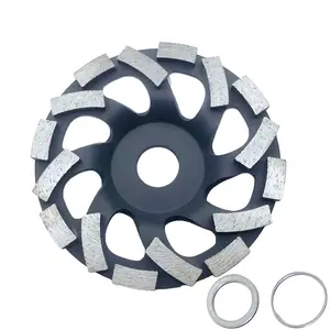 Diamond Grinding Wheel for Angle Grinder, Cup Wheel for Marble and Concrete Polishing, Durable Grinding Disc for Stone Finishing
