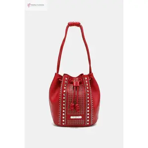 Nicole Lee USA Amy Studded Bucket Bag