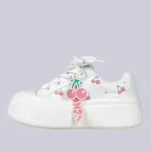 Sweet Escape Cherry Print Chunky Sneakers - Women's