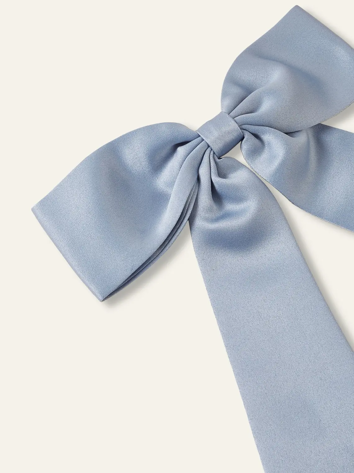 Azazie Matching Color Satin Bow Hair Clip Classic Bow Coordinated Polished Bridesmaid Flower Girl Wedding Satin Hair Clip