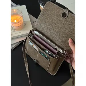 2026 New 3-in-1 Multi-Functional Passport Card Holder Crossbody Phone Bag, Detachable Leather Shoulder Purse, Convenient Crossbody Wallet, Perfect Gift for Girlfriend or Mom