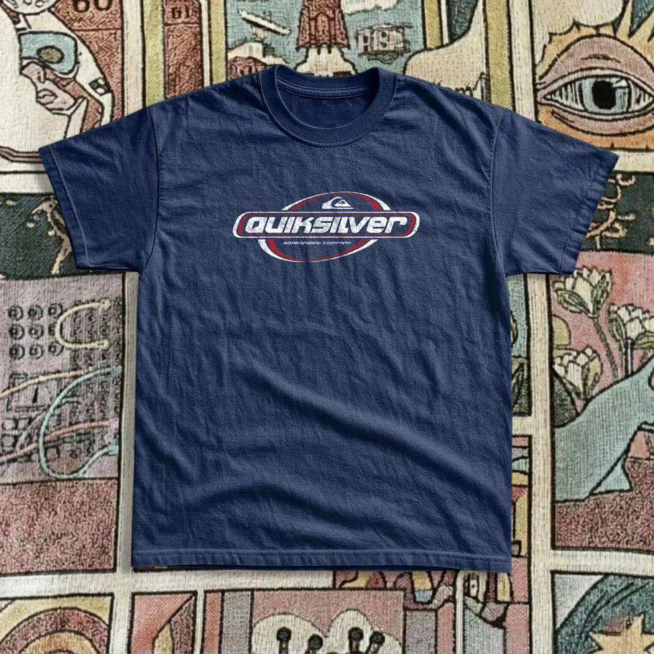 Retro Quiksilver Graphic T-shirt