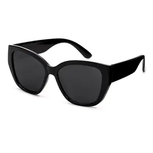 COLOSSEIN Black Sunglasses Vintage Luxury Design UV400 Lens for Driving Unisex Eyewear Frame Perfect for Summer