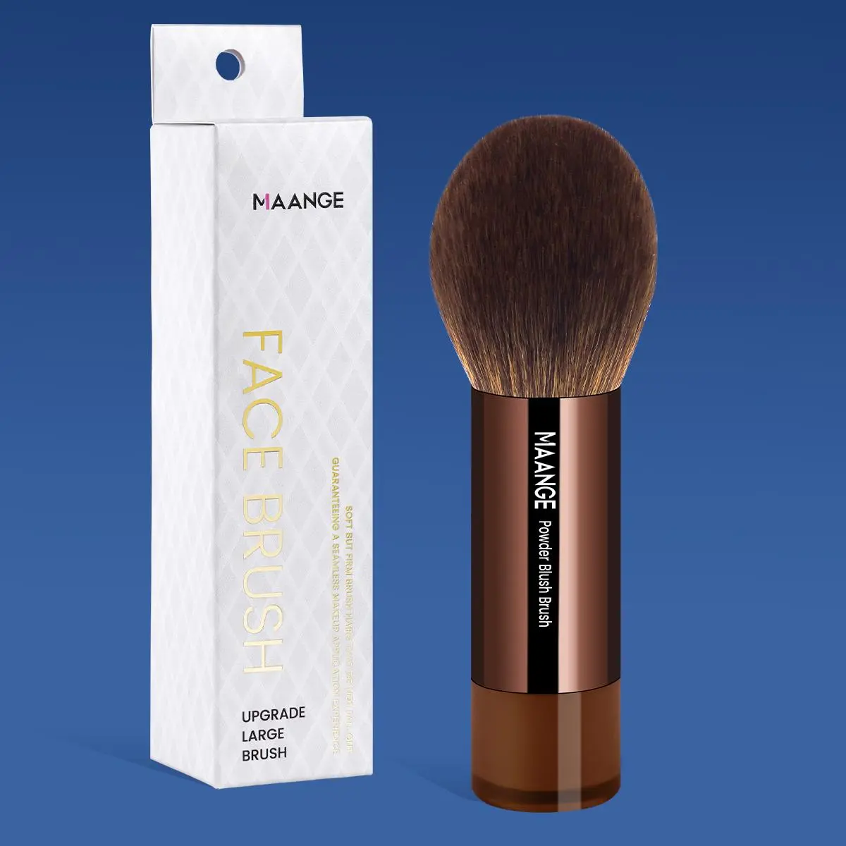 Professional Large Loose Powder Brush, Soft Bristles Cosmetic Brush, Multifunctional Face Makeup Brushes for Blush, Bronzer, Contour, Highlighter, Setting Powder Brush, Cosmetics Brush