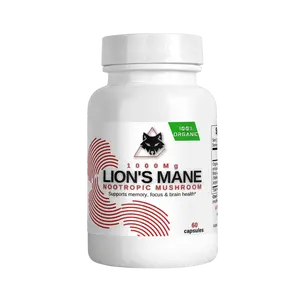 WOLF BY LOGAN - LION’S MANE PURE MUSHROOMS Healthcare Fitness Natural