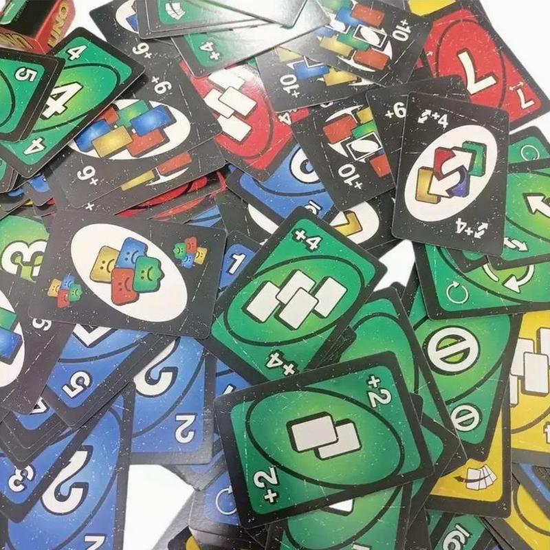 UNO SHOW EM NO MERCY PLUS OPTION 210 & 196 Cards with more Extended Function Cards, Card Game for 2-10 Players card game cards game, Longer time playing, TOP CARD GAME