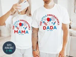 Mama and Dada Matching Shirts