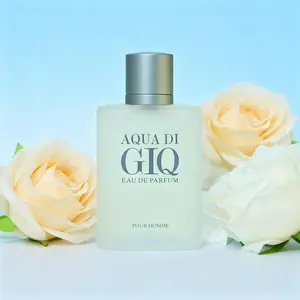 Giq Men's Fashion Perfume, Aquatic Citrus Scent, 100ML, Long-Lasting Fragrance, Portable, Boosts Confidence, Shows Personality and Taste