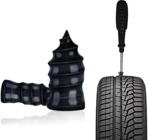 Tire Repair Kit, Tire Patch Kit - Self-Tapping Screw, Self Repairing Rubber Nail for Bike Motorcycle Bike Motorcycle Vacuum (20/50/100 Pcs)