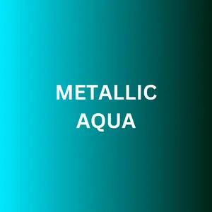 3D Super Puff Heat Transfer Vinyl - Metallic Aqua *NEW*