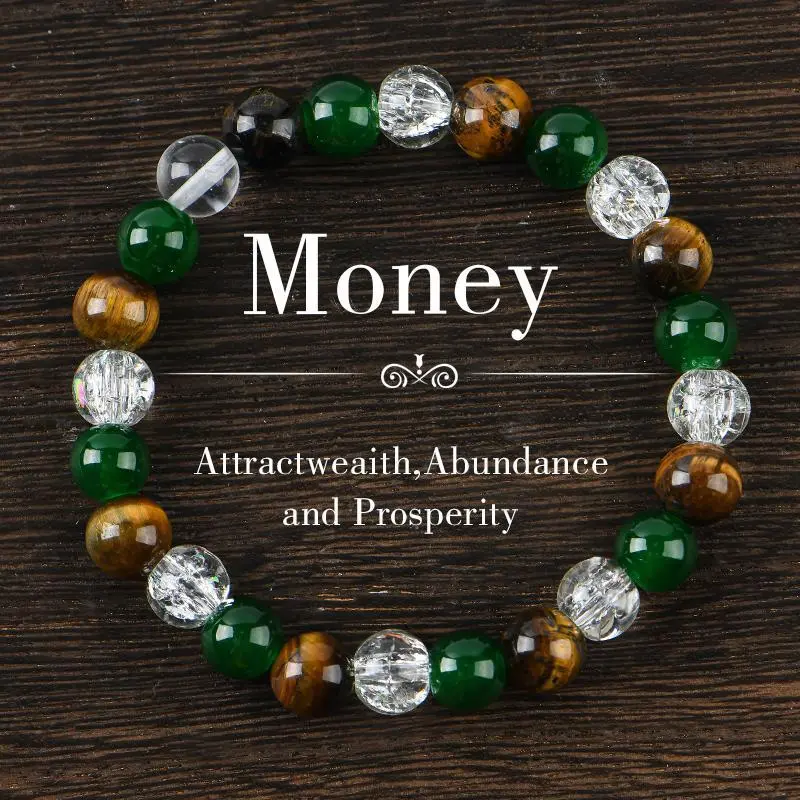 Handcrafted Color-Blocked Jade Bracelet with Crystal Beads - Exquisite Unisex Fashion Jewelry, Confidence-Boosting Gift, 5.9-7.87 in Exquisite Bracelet, Ethnic, Color-Blocked Beaded Crystals, Confidence Booster, Wedding, 5.9-7.87 Inch, Adults, Stone, Fema