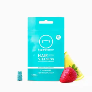 SugarbearPRO Hair Vegan Vitamin Gummies - 1 Week Supply