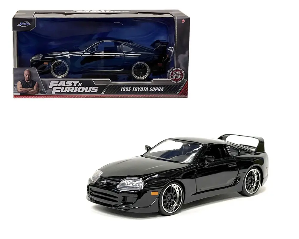 1:32 1995 Toyota Supra – Black – The Fast and Furious by Jada