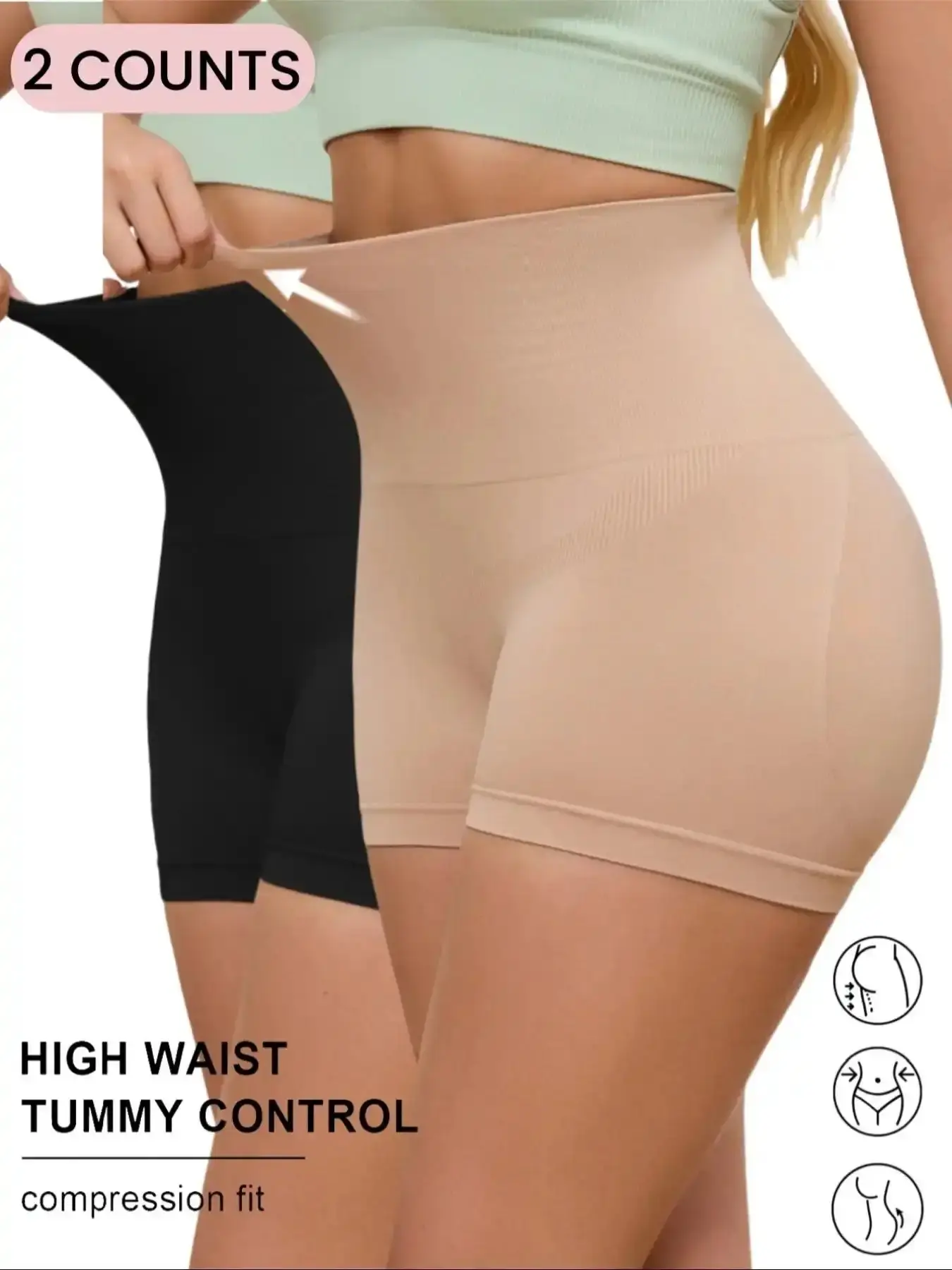 S-3XL,Women's Seamless High Waist Shaping Panties Shapewear, Light Tummy Control&Butt Lift, Slimming Soft Comfortable Fabric for All Seasons Wear sleepwear everyday essential dressed up