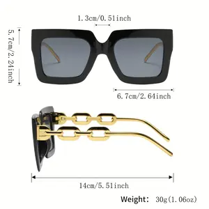 14-piece women's square glasses set |     Fashionable and simple casual glasses, inspired by European and American trends, with sturdy plastic frames and colored lenses, suitable for social events and parties