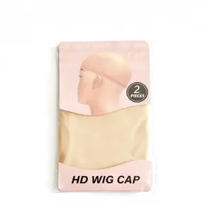 Lace Front Wig Human Hair Wig Cap HD Wig Cap 2 Pieces for Comfortable Wear and Natural Look