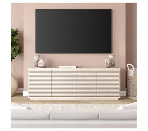 Hudson&Canal Tullis Rectangular TV Stand for TV's up to 78"