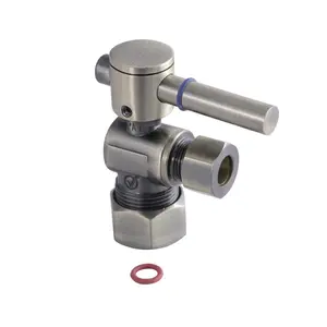 Fauceture CC53303DL Quarter Turn Valves (5/8-In X 3/8-In OD Comp) Antique Brass