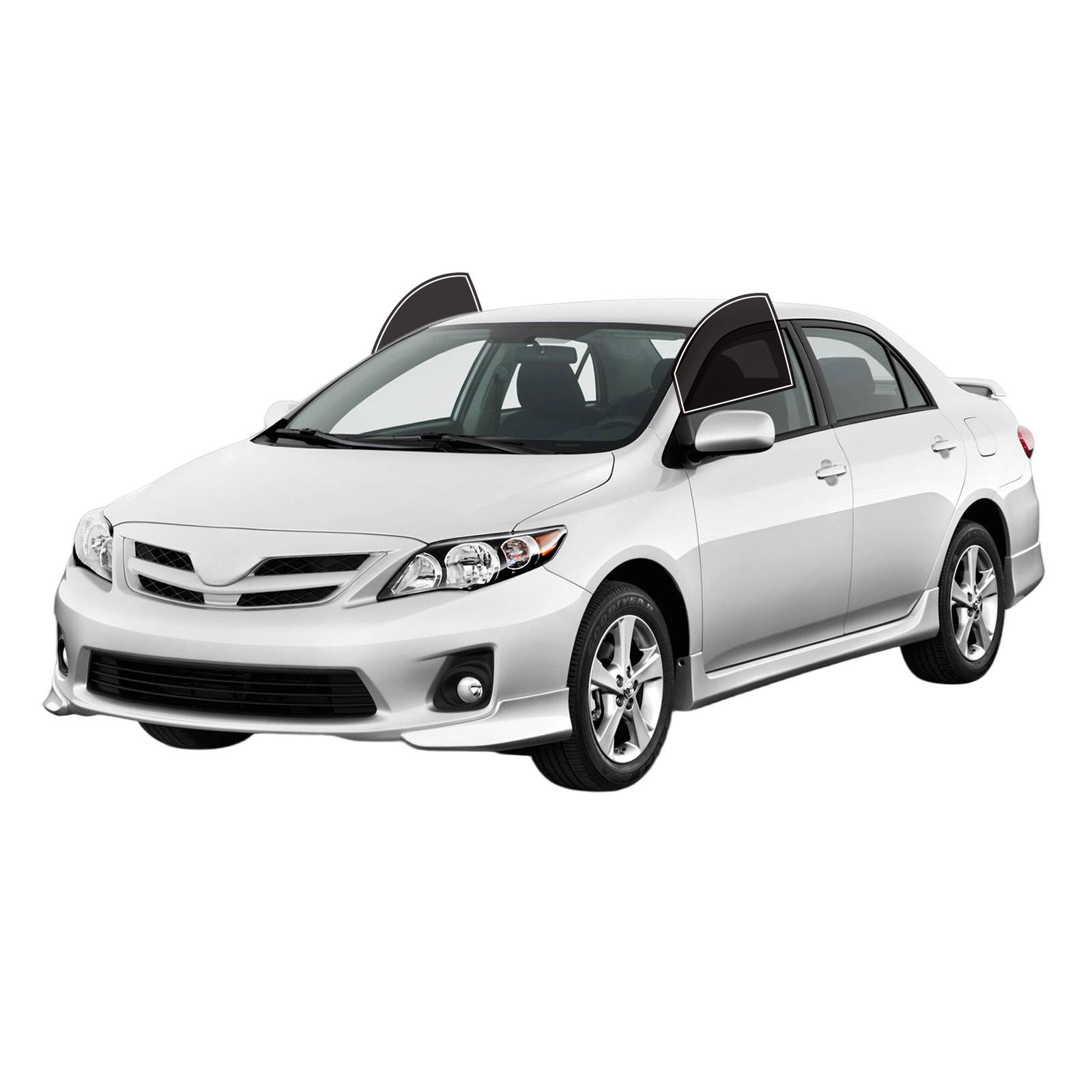 Precut Window Tint Film For Toyota Corolla Sedan 2009-2013 Window 2Ply Anti-Shatter, UV Block, Privacy Protection, Easy Install, No Trimming Needed,Heat & Glare Reduction