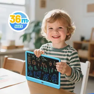 10/12-inch LCD writing tablet for kids, coloring drawing pad, mess-free doodle board—perfect birthday, Christmas, Halloween, and Easter gift for boys and toddlers; toys for 3–8 year old girls; ideal for classrooms, daycares, and learning centers; includes