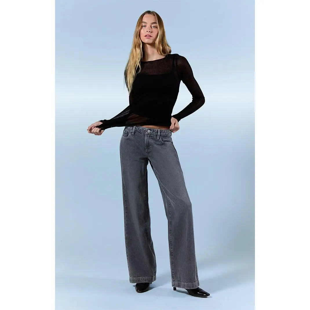 Pacsun Women's Casey Low Rise Baggy Jeans Gray Pacsun Women's Casey Low Rise Baggy Jeans Gray