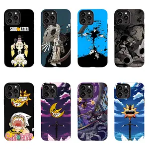 For Soul Eater Fans: Premium Anime Phone Case Collection for iPhone 17/16/15/14/13/12/11 Pro Max/Plusand Samsung Galaxy S23-25, shock-absorbing, anti-drop protective case, lightweight, new fashion trend design