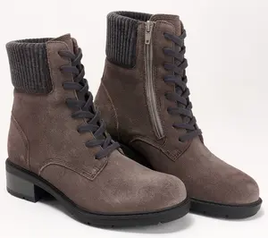 Clarks Collections Leather Lace-Up Ankle Boot - Hearth Sky