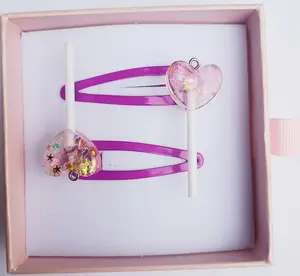 Lollipop Magnetic Hair Clips