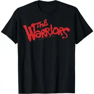 The Warriors Original Title Logo T-Shirt,Unisex Crewneck T-shirt for Men And Women