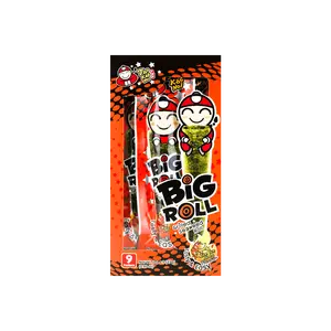 Tao Kae Noi Big Roll Tom Yum Flavor Seaweed Snacks - Crispy Thai Snack, 9 Rolls Tao Kae Noi Big Roll Tom Yum Flavor Seaweed Snacks - Crispy Thai Snack, 9 Rolls