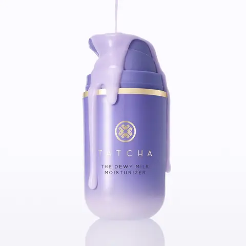 TATCHA Dewy Milk Moisturizer & Travel Size Rice Wash