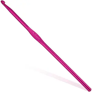 4.5 mm Aluminum Ergonomic Crochet Hook Needles for Yarn for Craft Beginners