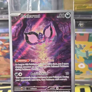Pecharunt 129 Sv: Scarlet & Violet Promo Card Illustration Rare Sealed Pokemon