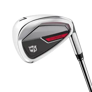 Wilson Dynapower Men's Steel Golf Irons - Right Hand, KBS Max Ultralight Stiff, 5-PW, GW