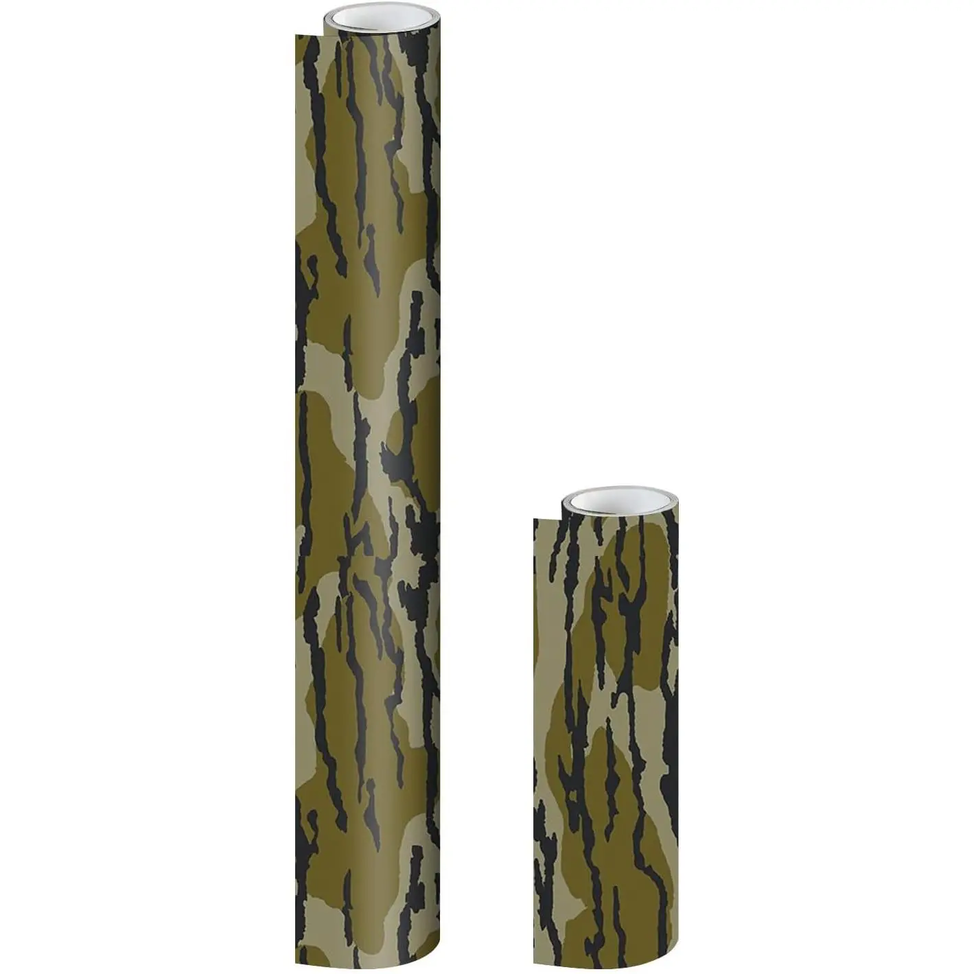 Mossy Oak Graphics Matte Camouflage Vinyl Wrap - Self-Adhesive, DIY Hunting Pattern Roll (24"x12", Original Bottomland)