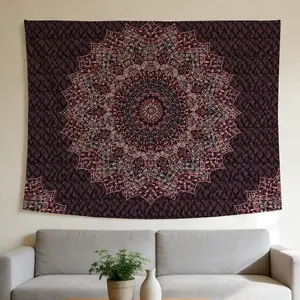 Mandala Tapestry Bohemian Mandala Style Wall Hanging Suitable for Home Decor Valentine's Day Easter St.Patrick's Day Halloween Christmas and Other Festival Decorations.