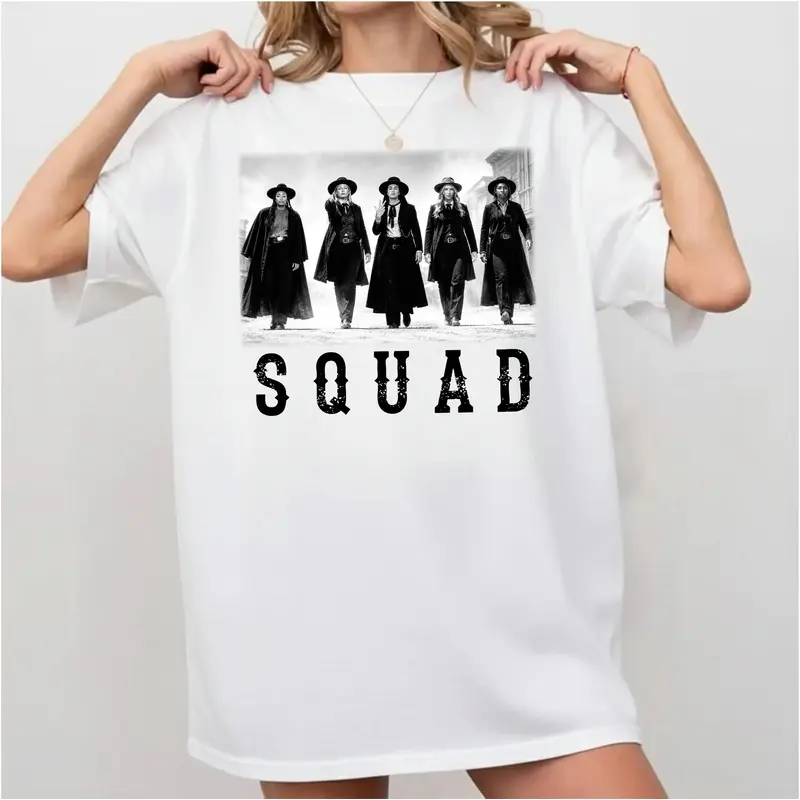 Squad T-Shirt, SC and Team Hoodie, Full Sizes, Full Colors, Unisex Graphic Crewneck, For Men, For Women