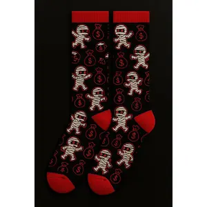 Bag Chaser Patterned Single Pair Sock