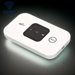SENN Ultra-Portable 4G WiFi Router - 150Mbps Download, SIM Plug-in card wifi, 2100mAh Battery, for HD Streaming/Gaming On The Go, No Contract
