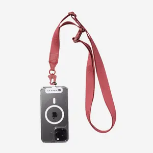 Thread Phone Sling & Lanyard for Travel - Rose Water Smartphone Cellphone