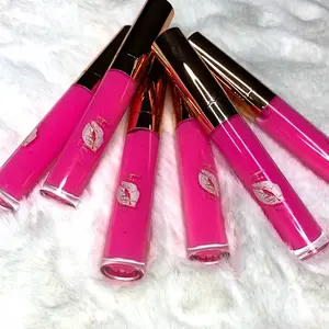 HICKEY by K.I.S.S.A.B.L.E bright pink lipstick 50 gloss oil