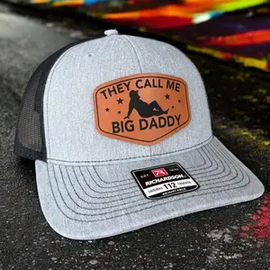 Funny Dad Hat, They Call Me Big Daddy Patch, Dad Bod Hats, Father Figure Gift, Richardson 112 Snapback