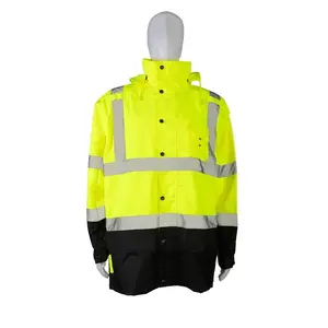 Petra Roc Hi-Visible Safety Wear Jacket Size M with Reflective Strips and Durable Construction