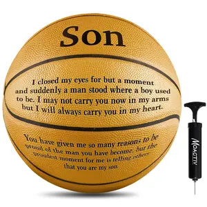 Moactiv A special basketball to show your son love - the perfect gift for your son! International standard size (with a pump)
