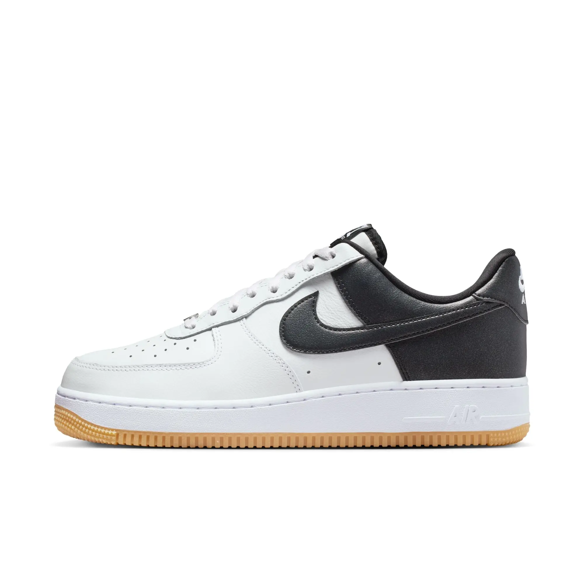 Men's High Top Leather Basketball Sneakers, Classic '80s Style Lace-Up with Metallic Silver Details for All-Day Comfort and Court Play, Hoop Shoes, Sports Shoe, High Top Athletic, Perforated Toe, Breathable And Comfortable