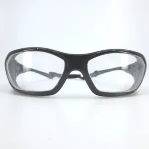 Leader ForceFlex OG210S Black Sports Goggles Eyeglasses 57-18 Z87-2+