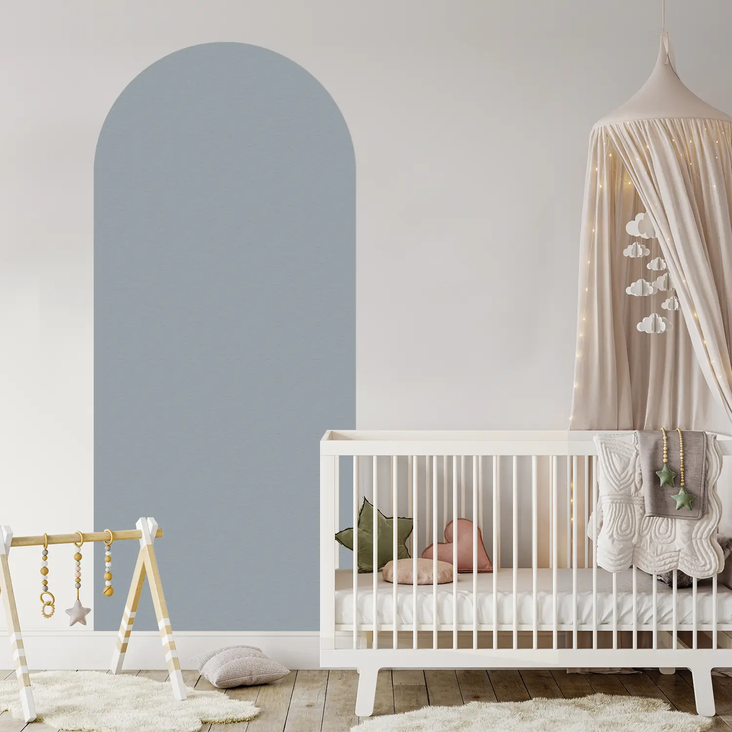 Modern Minimalist Arch Design Decorative Wallpaper, Creative Home Wall Stickers, Fashion Art Background Wall Decoration