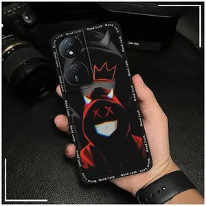 Anti-knock Graffiti Phone Case For Honor Play50 Plus/Play8T/X7b Cell Phone Sleeve Protective Durable Mobile Case Waterproof Fashion Design Shockproof Silicone Cute Anti-dust Cover