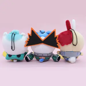 New Kawaii Chiikawa My Hero Academia Dress Up Plush Toys.cute Bag Pendant.creative Car Key Pendant Backpack Pendant Small Gifts