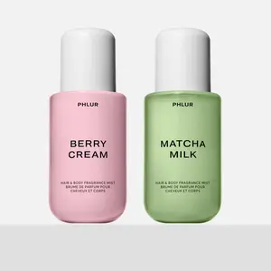 PHLUR Berry Matcha Latte Duo - Matcha Milk + Berry Cream Full Size Body Mist Set (2 x 8 Fl Oz) PHLUR Berry Matcha Latte Duo - Matcha Milk + Berry Cream Full Size Body Mist Set (2 x 8 Fl Oz)